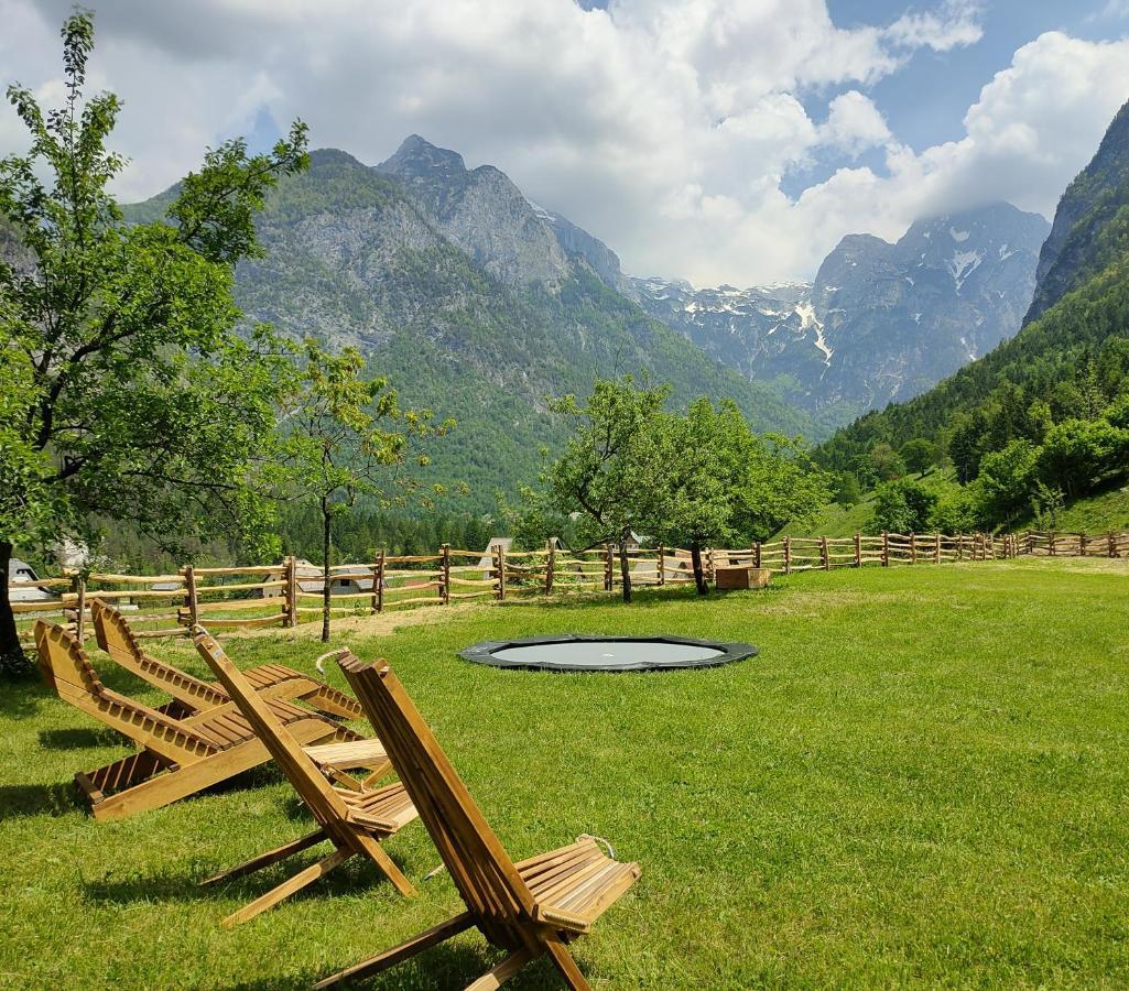Organic Tourist Farm Pri Plajerju Apartment Trenta Bagian luar foto