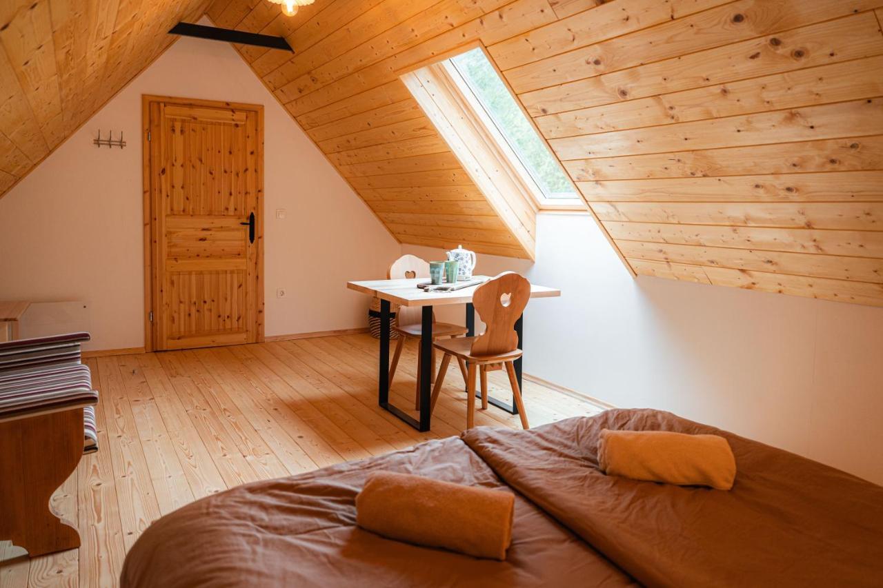 Organic Tourist Farm Pri Plajerju Apartment Trenta Bagian luar foto