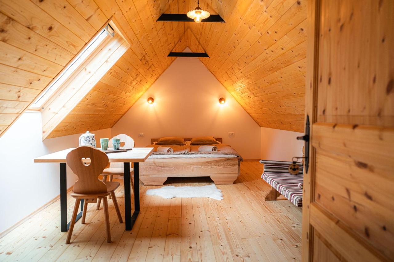Organic Tourist Farm Pri Plajerju Apartment Trenta Bagian luar foto